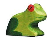 Holztiger Frosch