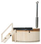 Home Deluxe Hot Tub / holzbefeuertes Badefass SKANDI M