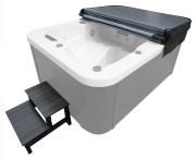 Home Deluxe MARBLE - Thermoabdeckung und Treppe Home Deluxe MARBLE - Thermoabdeckung und Treppe