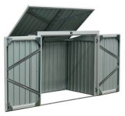 Home Deluxe Mülltonnenbox BASURA M - 2 x 240L