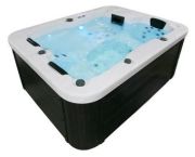 Home Deluxe Outdoor Whirlpool WHITE MARBLE PURE Home Deluxe Outdoor Whirlpool WHITE MARBLE PURE