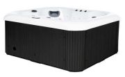 Home Deluxe Outdoor Whirlpool SEA STAR - mit Treppe und Thermoabdeckung