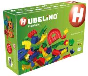 Hubelino 128-teiliges Kugelbahn Bahnelemente-Set