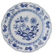 Hutschenreuther Blau Zwiebelmuster Speiseteller 27 cm
