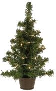 Idena Weihnachtsbaum im Topf 55 cm + 35 LED (8582019)
