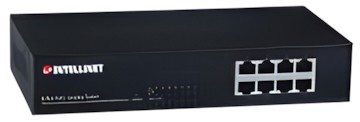 Intellinet 8-Port Fast Ethernet PoE+ Switch 560764 Intellinet 8-Port Fast Ethernet PoE+ Switch 560764
