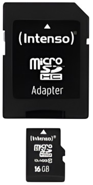 Intenso microSD Karte Class 10 16GB (3413470)