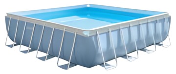 Intex Prism Frame Pool 427 x 427 x 107 cm