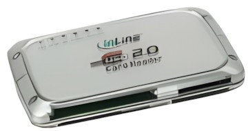 Intos InLine Card Reader USB 2.0, All in 1, Pocket Intos InLine Card Reader USB 2.0, All in 1, Pocket