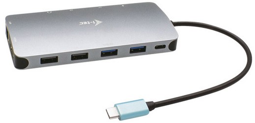 i-Tec USB-C Metal Nano 3x Display Docking Station (C31NANODOCKPROPD)
