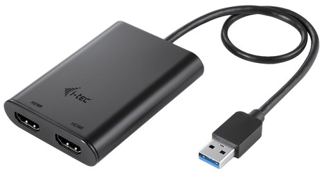 I-Tec USB 3.0 / USB-C Dual 4K HDMI Video Adapter (U3DUAL4KHDMI)