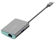 I-Tec USB-C Metal HUB + Gigabit Ethernet Adapter (C31METALANHUB)