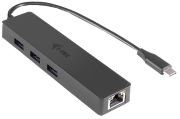 i-Tec USB-C Slim Passive HUB 3 Port + Gigabit Ethernet Adapter (C31GL3SLIM)
