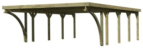 Karibu Doppelcarport Classic 3 (61980)