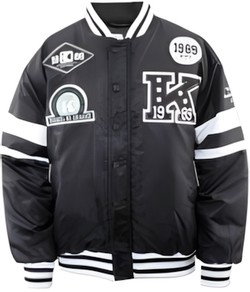Karl Kani Ladies Suede Bomber Jacket