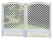 KHW Spalier 100 cm mit Erdspieß 2er Set