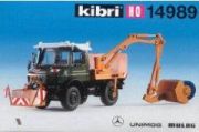 Kibri Unimog mit Tunnelbürste