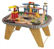 KidKraft Transportstation Eisenbahnset & Spielplatte