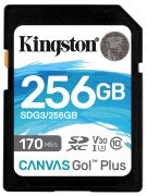 Kingston Canvas Go! Plus R170/W90 SDXC 256GB (SDG3/256GB) Kingston Canvas Go! Plus R170/W90 SDXC 256GB (SDG3/256GB)