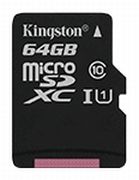 Kingston Canvas Select microSDXC 64GB (SDCS/64GBSP) Kingston Canvas Select microSDXC 64GB (SDCS/64GBSP)