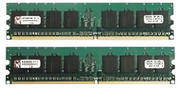 Kingston DDR2-RAM 2x1GB PC2-5300 Kingston DDR2-RAM 2x1GB PC2-5300