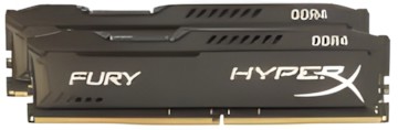 Kingston DDR4-RAM 16GB PC4-21300 HyperX Fury Kit (HX426C15FBK2/16)