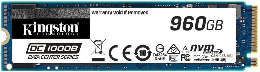 Kingston DC1000B M.2 NVMe SSD 960GB (SEDC1000BM8/960G) Kingston DC1000B M.2 NVMe SSD 960GB (SEDC1000BM8/960G)