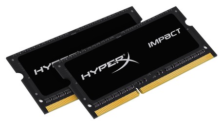 Kingston SO-DIMM DDR3-1600 HyperX Impact Kit (HX316LS9IBK2/8) Kingston SO-DIMM DDR3-1600 HyperX Impact Kit (HX316LS9IBK2/8)