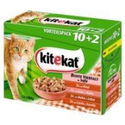 Kitekat Bunte Vierfalt in Soße Portionsbeutel 12 x 100 g