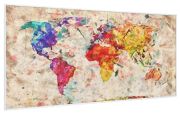 Klarstein Wonderwall Air Art Smart Farbige Karte 120 x 60 cm