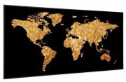 Klarstein Wonderwall Air Art Smart Goldene Karte 120 x 60 cm