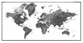 Klarstein Wonderwall Air Art Smart Schwarze Karte 120 x 60 cm