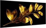 Klarstein Wonderwall Air Art Smart Goldenes Blatt 120 x 60 cm