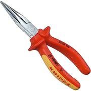 Knipex Flachrundzange mit Schneide 25 06 160