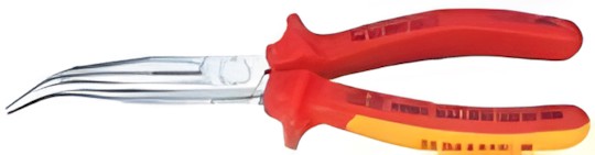 Knipex Flachrundzange mit Schneide 26 27 200