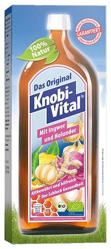 KnobiVital mit Ingwer + Holunder Bio 960 ml