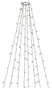 Konstsmide LED Baummantel mit Ring (6321-810)