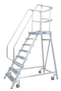 Krause Podestleiter 8 Stufen fahrbar Krause Podestleiter 8 Stufen fahrbar