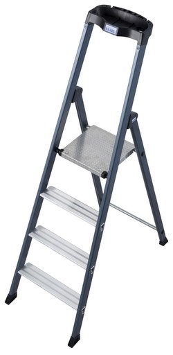 Krause SePro S Alu Stufen-Stehleiter 2,85 m Krause SePro S Alu Stufen-Stehleiter 2,85 m