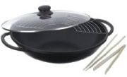 Krüger Leipzig Aluguss-Wok 36 cm