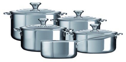 Le Creuset 3-ply Plus Topfset 5-tlg.