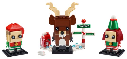 LEGO BrickHeadz Rentier und Elfen (40353)