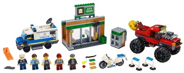 LEGO City Raubüberfall mit dem Monster-Truck (60245)