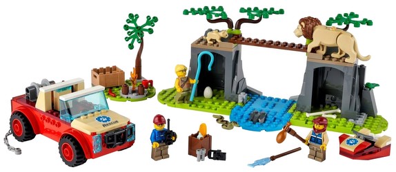 LEGO City Tierrettungs-Geländewagen (60301)