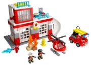 LEGO DUPLO Feuerwehrwache mit Hubschrauber (10970) LEGO DUPLO Feuerwehrwache mit Hubschrauber (10970)