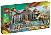 LEGO Jurassic World Angriff des T. rex und des Raptors aufs Besucherzentrum (76961)