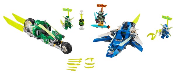 LEGO Ninjago Jay und Lloyds Power-Flitzer (71709)