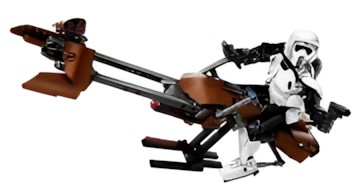 Lego Star Wars Scout Trooper & Speeder Bike 75532 Lego Star Wars Scout Trooper & Speeder Bike 75532