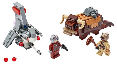 LEGO Star Wars T-16 Skyhopper vs Bantha Microfighters (75265)