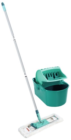 Leifheit Set Wischtuchpresse Profi Compact Bodenwischer (55092)